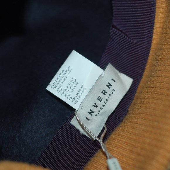 Inverni Firenze New Navy Blue Hat main image 8